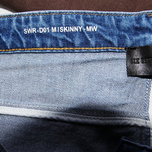 BNWT AW20 SIX WEEK RESIDENCY DIRTY SKINNY DENIM 38 - Picture 9 of 12